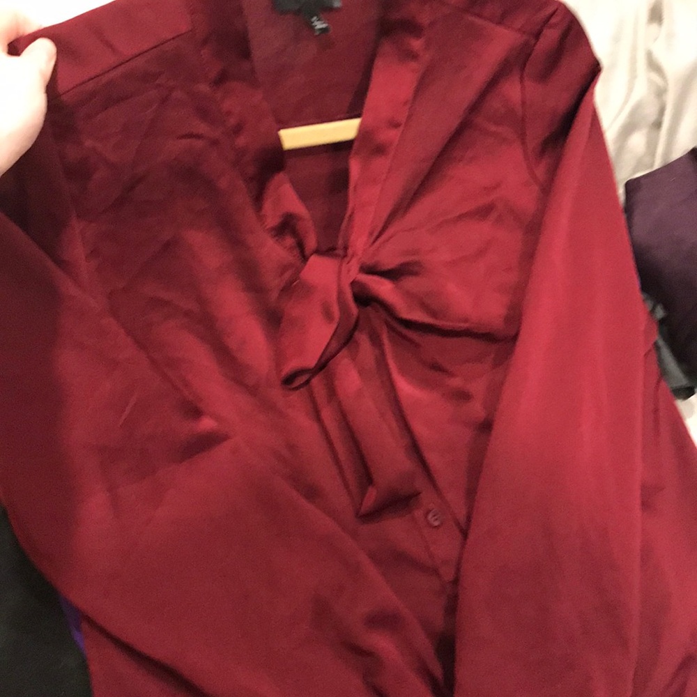 Wine Blouse